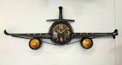 Vintage Plane Green Wall Art