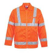Portwest HI-VIS POLY-COTTON JACKET, GO/RT - RT40 image