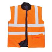 Portwest HI-VIS REVERSIBLE BODYWARMER - S469 image