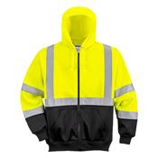 Portwest HI-VIS TWO-TONE ZIPPED HOODY - B315 image