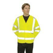 Portwest HI-VIS TWO BAND &amp;amp; BRACE JACKET - C473 image