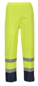 Portwest HI-VIS CLASSIC CONTRAST RAIN TROUSER - H444 image