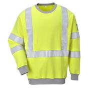 Portwest FLAME RESISTANT ANTI-STATIC HI-VIS SWEATSHIRT - FR72 image