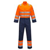 Portwest MODAFLAME RIS NAVY/ORANGE COVERALL - MV29 image