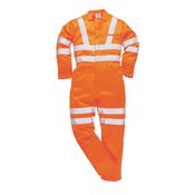 Portwest HI-VIS POLY-COTTON COVERALL GO/RT - RT42 image