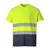 Portwest TWO TONE COTTON COMFORT T-SHIRT - S173 image