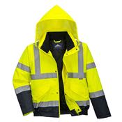 Portwest HI-VIS TWO TONE BOMBER JACKET - S266 image