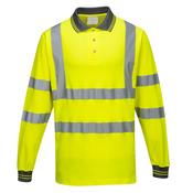 Portwest LONG SLEEVED COTTON COMFORT POLO - S271 image