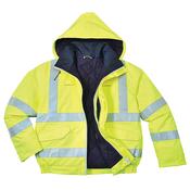 Portwest BIZFLAME RAIN HI-VIS ANTISTATIC FR BOMBER JACKET - S773 image