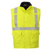 Portwest BIZFLAME RAIN HI-VIS ANTISTATIC FR BODYWARMER - S776 image