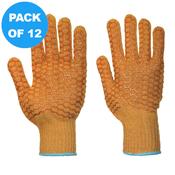 Portwest CRISS CROSS GLOVE - A130 Pack of 12 image