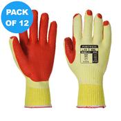 Portwest TOUGH GRIP GLOVE - A135 Pack of 12 image