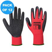 Portwest FLEX GRIP LATEX GLOVE - A174 Pack of 12 image