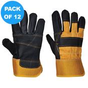 Portwest FURNITURE HIDE GLOVE - A200 Pack of 12 image