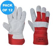 Portwest PREMIUM CHROME RIGGER GLOVE - A220 Pack of 12 image