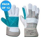 Portwest DOUBLE PALM RIGGER GLOVE - A230 Pack of 12 image