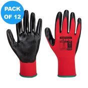 Portwest FLEXO GRIP NITRILE GLOVE - A310 Pack of 12 image