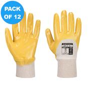 Portwest NITRILE LIGHT KNITWRIST - A330 Pack of 12 image