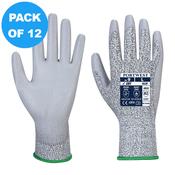 Portwest CUT PU PALM GLOVE - A620 Pack of 12 image