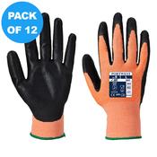 Portwest AMBER CUT 3 - Nitrile Foam  A643 Pack of 12 image