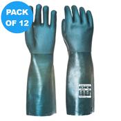 Portwest DOUBLE DIPPED PVC GAUNTLET 45CM - A845 Pack of 12 image