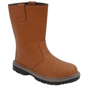 Portwest STEELITE RIGGER BOOT S1P HRO (UNLINED) - FW06 image