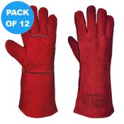 Portwest A500 Welders Gauntlet RG50 - Pack of 12 image