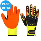 Portwest ANTI IMPACT GRIP GLOVE - A721 Pack of 12 image