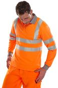 Beeswift POLO SHIRT LONG SLEEVED BPKSLSEN image