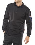 Click ARC FLASH POLO SHIRT NAVY BLUE CARC1N image