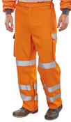 Click ARC FLASH GO/RT TROUSERS ORANGE CARC52OR image