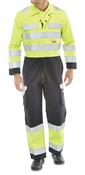 Click ARC FLASH COVERALL SATURN YELLOW / NAVY CARC7 image