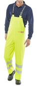 FIRE RETARDANT ANTI-STATIC BIB SATURN YELLOW CFRLR59SY image