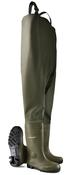 FULL SAFETY CHEST WADER GREEN PCWFS image