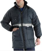 Click COLDSTAR FREEZER JACKET NAVY BLUE CCFJN image