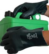Premium double dipped PVC gauntlet glove 11" V327 image