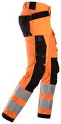 Snickers 6243 AllroundWork, High-Vis Stretch Trousers Holster Pockets Cl 2 image