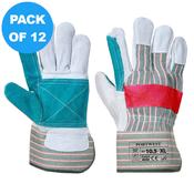 Portwest Classic Double Palm Rigger Glove A229 - Pack of 12 image