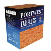 Portwest Ear Plug Dispenser Refill Pack (500 pairs) EP21 image