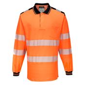 Portwest PW3 Hi-Vis Polo Shirt L/S T184 image