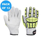 Portwest Impact Pro Cut Glove A745 - Pack of 12 image
