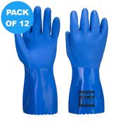 Portwest Marine Ultra PVC Chem Gauntlet A881 - Pack of 12 image