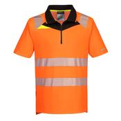 Portwest  DX4 Hi-Vis Short Sleeve Polo Shirt DX412 image