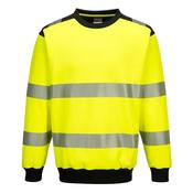 Portwest PW3 Hi-Vis Crew Neck Sweatshirt PW379 image