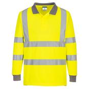 Portwest Eco Hi-Vis Long Sleeve Polo (6 pack) EC11 image