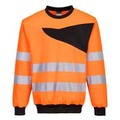 Portwest PW2 Hi-Vis Crew Neck Sweatshirt PW277 image
