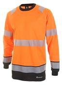 Beeswift HI VIS TWO TONE Long Sleeve T SHIRT HVTT005 image