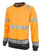 Beeswift HIVIS TWO TONE SWEATSHIRT HVTT020 image