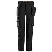 Snickers AllroundWork, Women's Full-Stretch Trousers Detachable Holster Pockets 6771 image