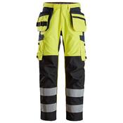 Snickers 6264 ProtecWork, Trousers Reinforced Shin, Holster Pockets High-Vis Class 2 image